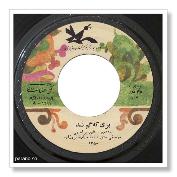 نادر ابراهیمی بزی که گم شد