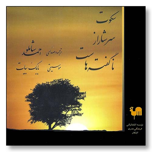 احمد شاملو سکوت سرشار از ناگفته هاست