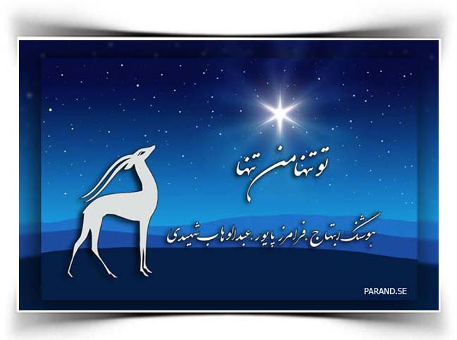 هوشنگ ابتهاج تنها