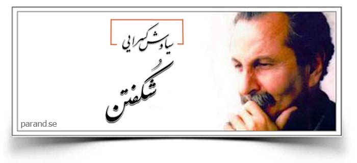 سیاوش کسرایی شکفتن