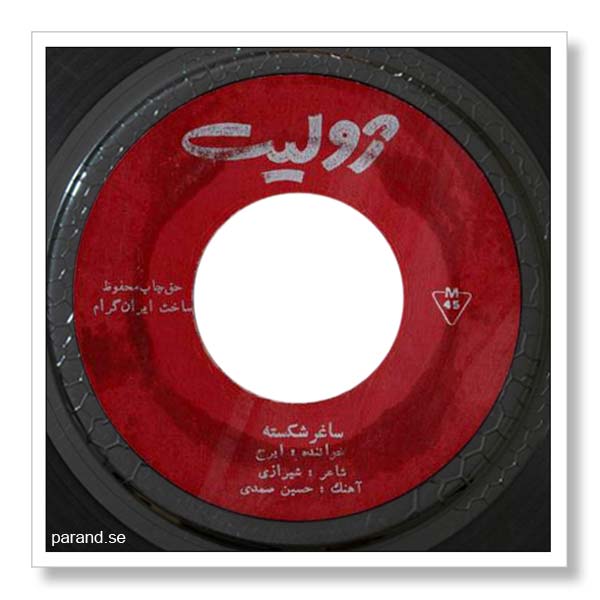 ایرج ساغر شکسته