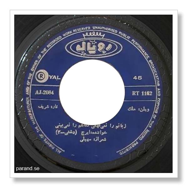 ایرج زبانم را نمی فهمی