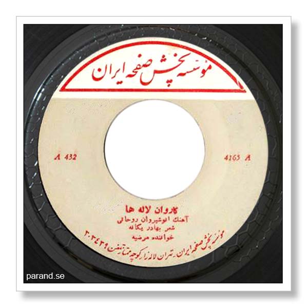 مرضیه کاروان لاله ها