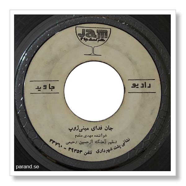 مهدی مقدم جان فدای مینی‌ ژوپ