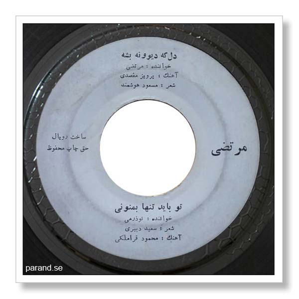 مرتضی دل که دیوونه بشه