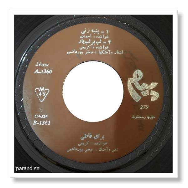 نصرت کریمی برای فاطی