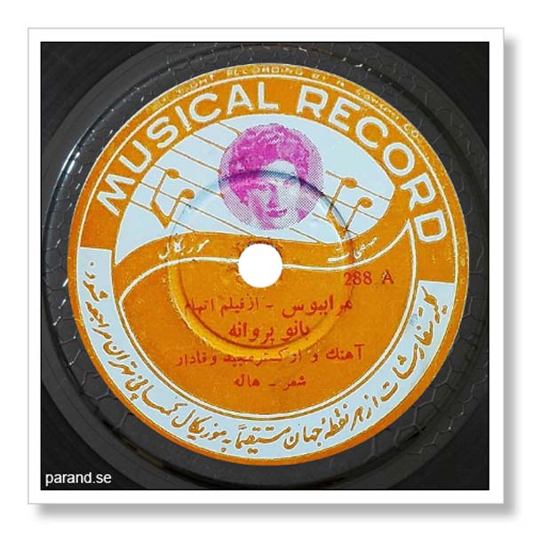 پروانه مرا ببوس