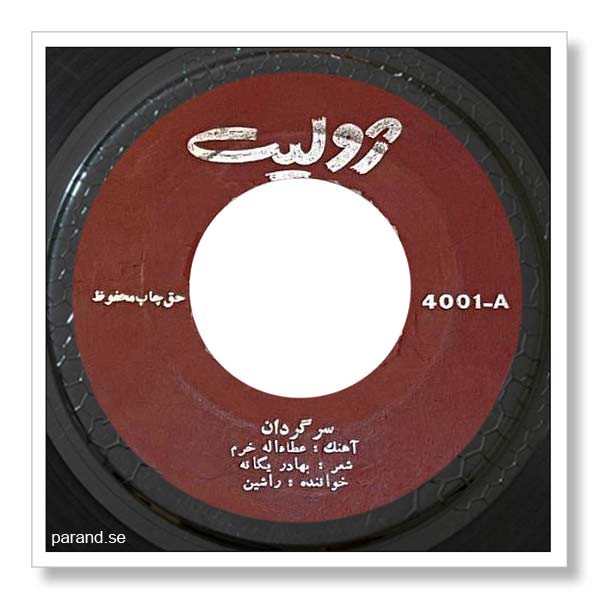 راشین سرگردان