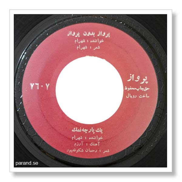 شهرام غواص یک پارچه نمک