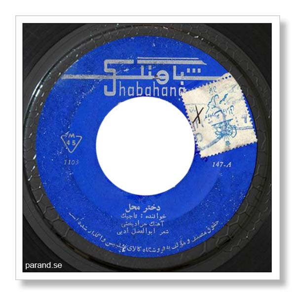 تاجیک دختر محل
